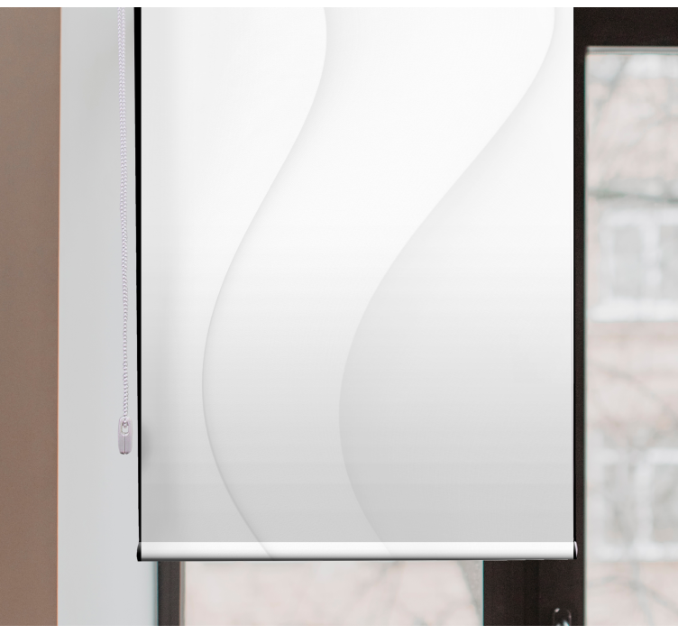 Bele moderne oblike glavna spalnica - TenStickers