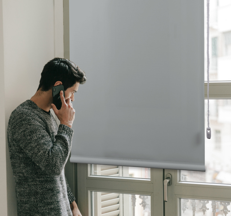 Dnevna soba biserno sive barve - TenStickers