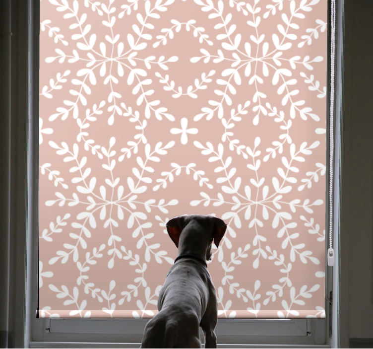 Botanical leaf theme cvetje in rastline senčilo - TenStickers