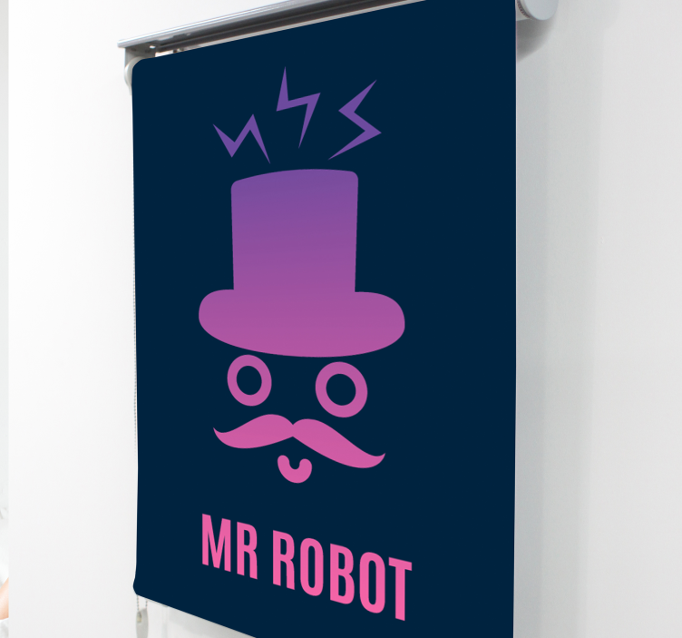 Gentleman robot geek senčilo - TenStickers