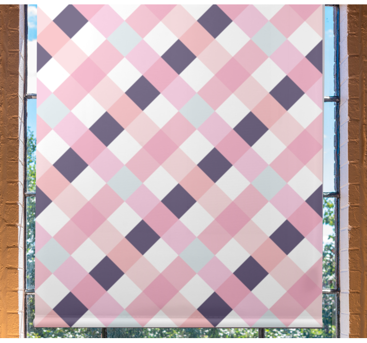 Harmonija diamantnega vzorca sodobni senčilo - TenStickers