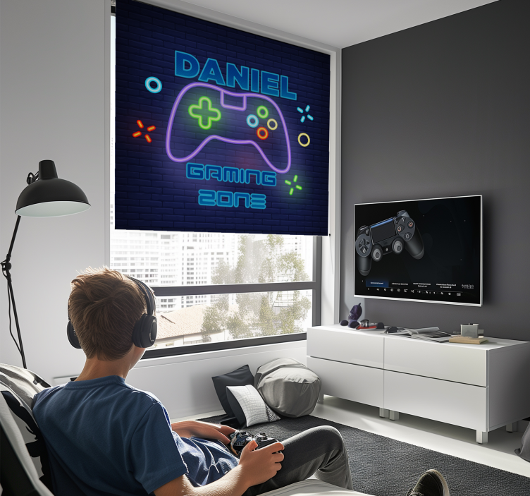 Igralno cono personalizirana rolo senčila - TenStickers