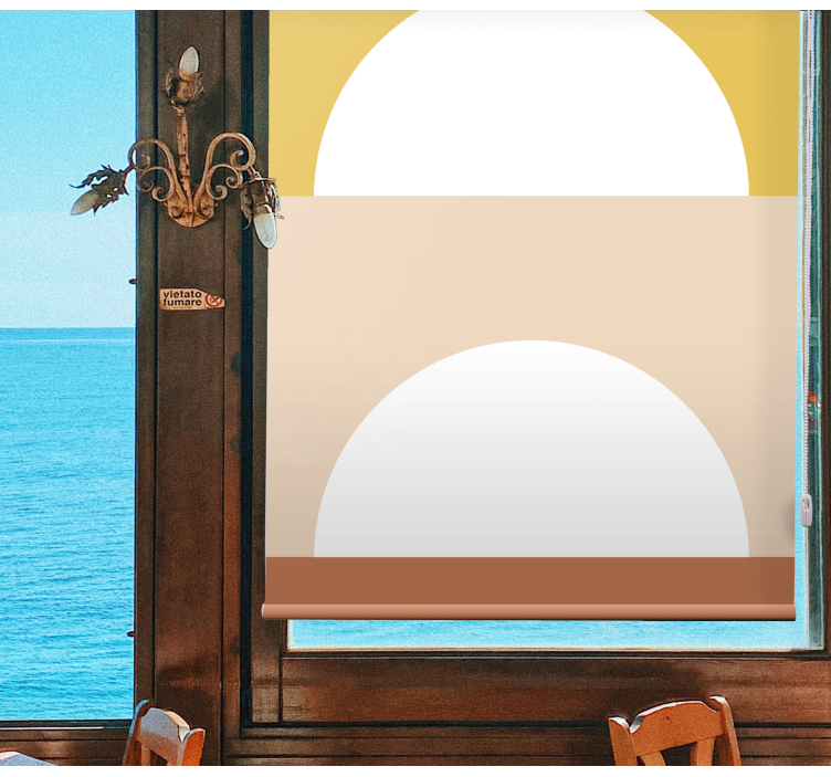 Krogi vzhajajočega sonca sodobni senčilo - TenStickers