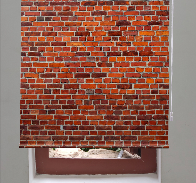 Moderne opeke "industrijski slog" Roleta - TenStickers