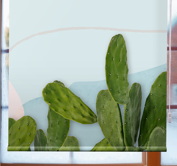 "kawaii" slog oblikuje kaktus rolo slikanje - TenStickers