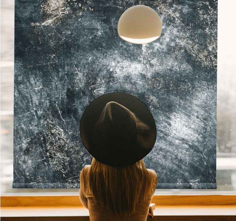 Obrabljena senčila za dnevno sobo v "industrijskem slogu". - TenStickers