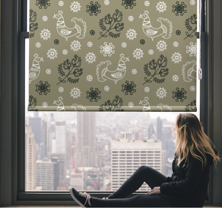 Očarljivi vzorci ptic živali senčilo - TenStickers