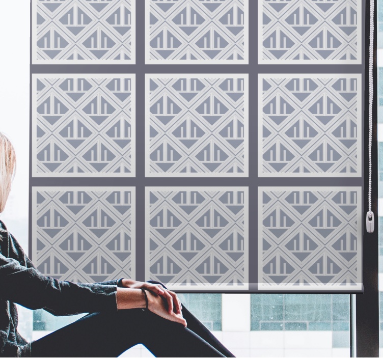 Odseki z geometrijskimi vzorci sodobni senčilo - TenStickers