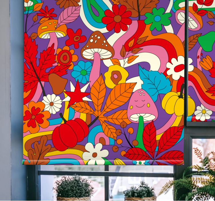 Pisana fantazija gob zabavno senčilo - TenStickers