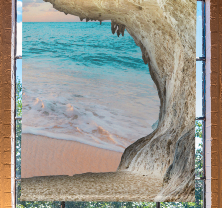 Pogled na jamsko plažo senčilo - TenStickers