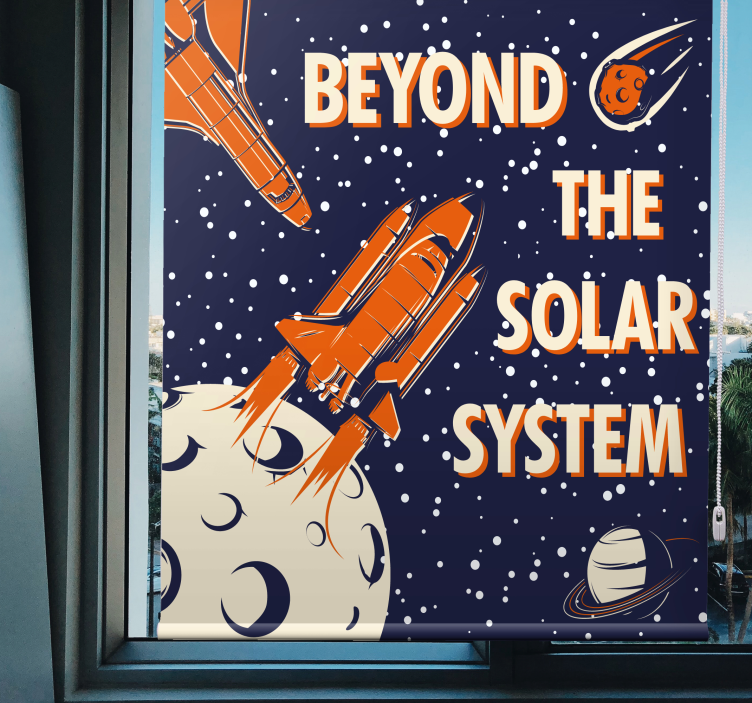 Pustolovščina raziskovanja vesolja geek senčilo - TenStickers