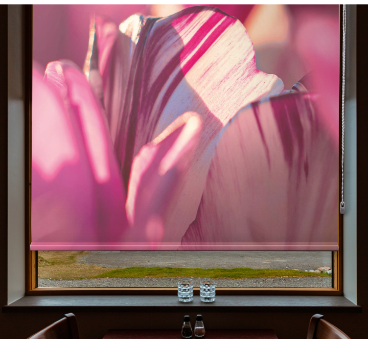 Roza nageljnove žbice cvet Roletne - TenStickers