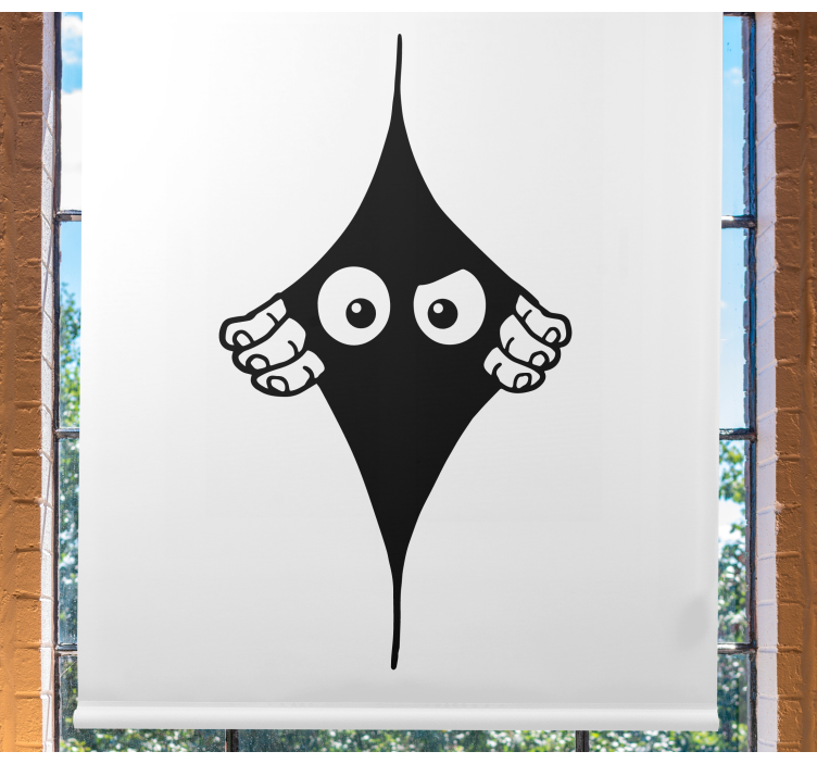 Smešne enobarvne rolo žaluzije - TenStickers