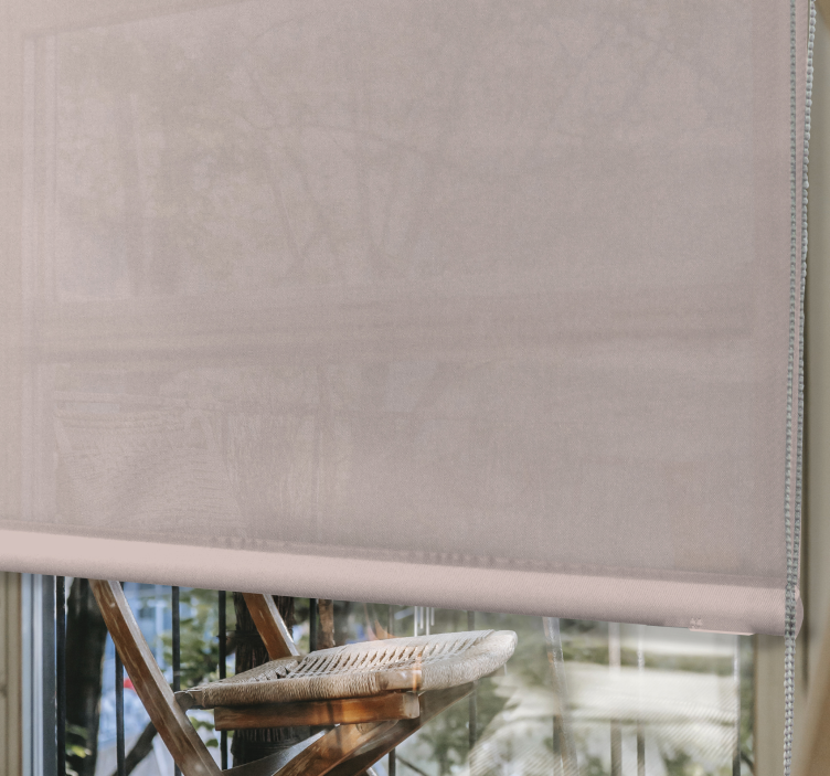 Svetlo roza balkonske žaluzije - TenStickers