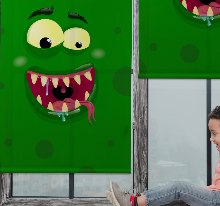 Zelena pošast zabavno senčilo - TenStickers