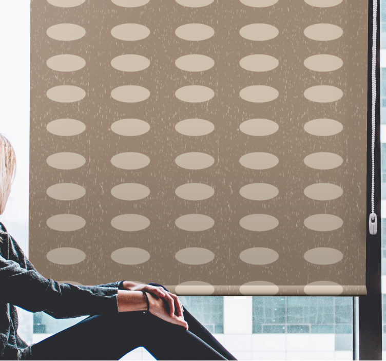 Zgovorni ovalni vzorci tekstura in vzorec senčilo - TenStickers