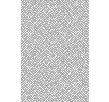 Sivo rolo zaveso s svetlo sivimi črtami v zig zagu - TenStickers