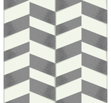 Sivo rolo zaveso sivo chevron vzorcem - TenStickers