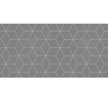 Sivo rolo zaveso s sivim geometrijskim heksagonom - TenStickers