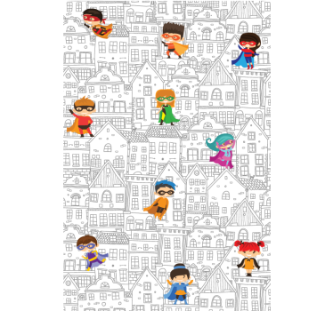 Urbanih superjunakov superheroj senčilo - TenStickers