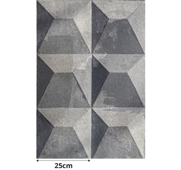 béton brut tekstura moderne rolo zavese - TenStickers