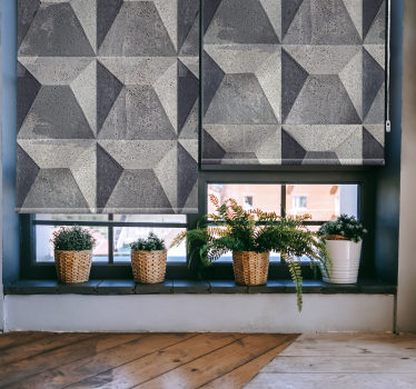 béton brut tekstura moderne rolo zavese - TenStickers