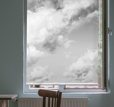 Cloudy sky view oblaki senčilo - TenStickers