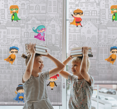Urbanih superjunakov superheroj senčilo - TenStickers
