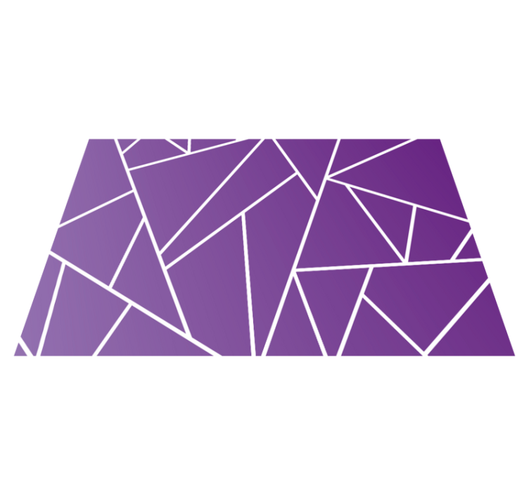 Geometrijski vijolični vzorec teksturna pogrinjek - TenStickers