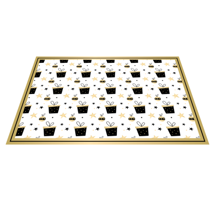 Elegantne darilne škatle z božičnimi pogrinjki - TenStickers