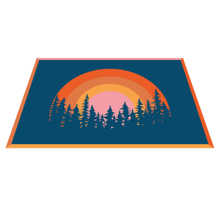 Vintage sončne pogrinjke iz 70-ih - TenStickers