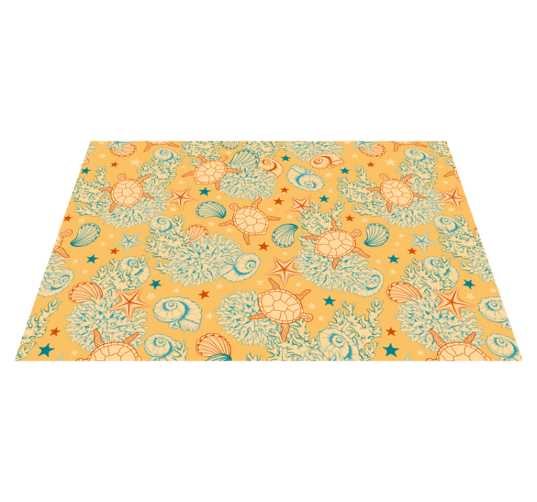 Shell pattern tableware izvirna jedilna podloga - TenStickers