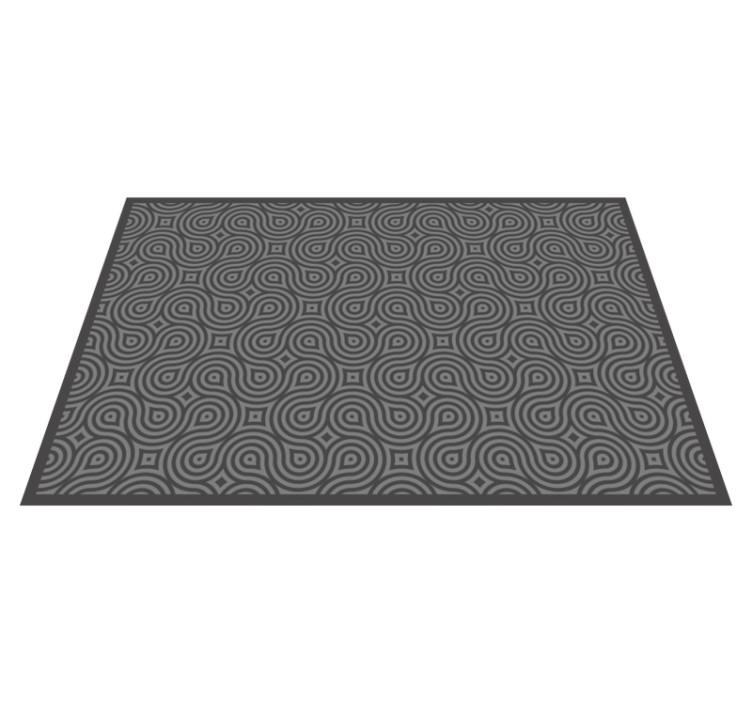 Abstract swirl pattern teksturni pogrinjek - TenStickers