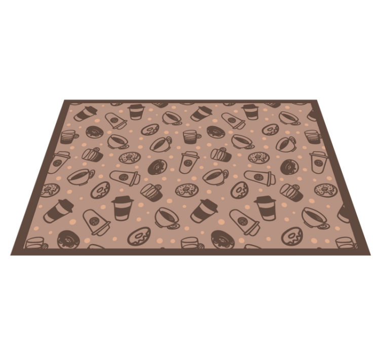 Krofi in kavni originalni pogrinjki - TenStickers