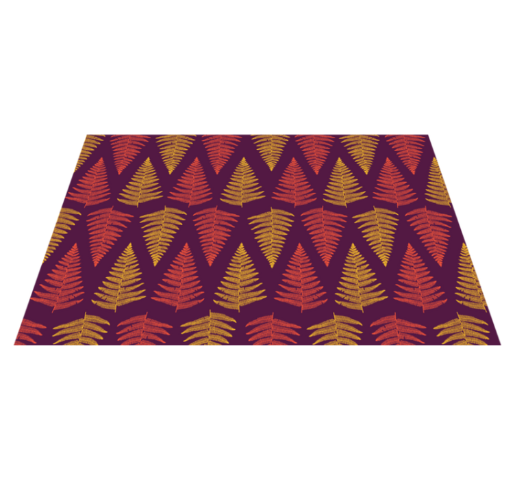 Foliage pattern background teksturna pogrinjek - TenStickers