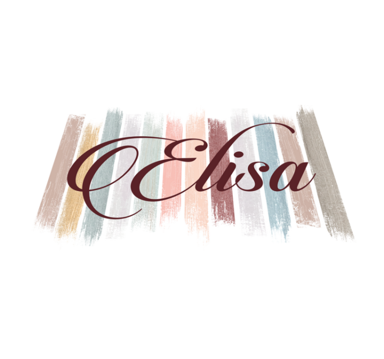 Originalen pogrinjek s čopičem za zemeljske tone - TenStickers