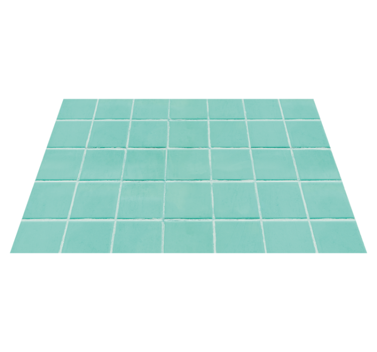 Turquoise tiled surface teksturni pogrinjek - TenStickers