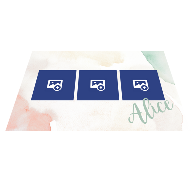 Photo memories display izvirna jedilna podloga - TenStickers