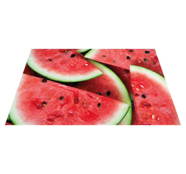 Sliced watermelon patterns otroški pogrinjek za mizo - TenStickers