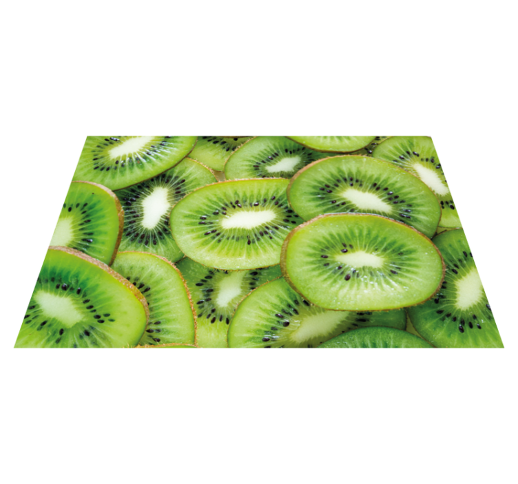 Fresh kiwi slices teksturirani pogrinjek - TenStickers