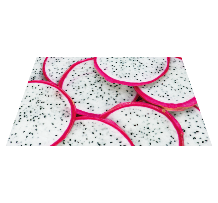 Dragon fruit slice izvirna jedilna podloga - TenStickers