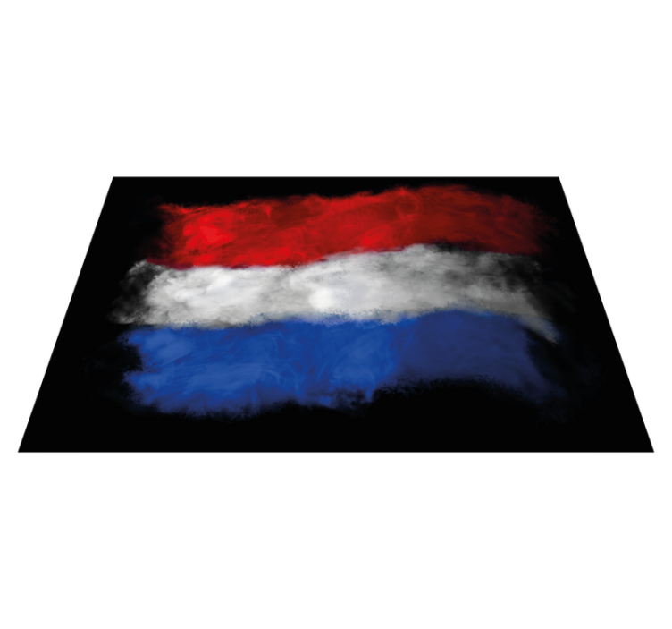 Netherlands flag pattern izvirna jedilna podloga - TenStickers