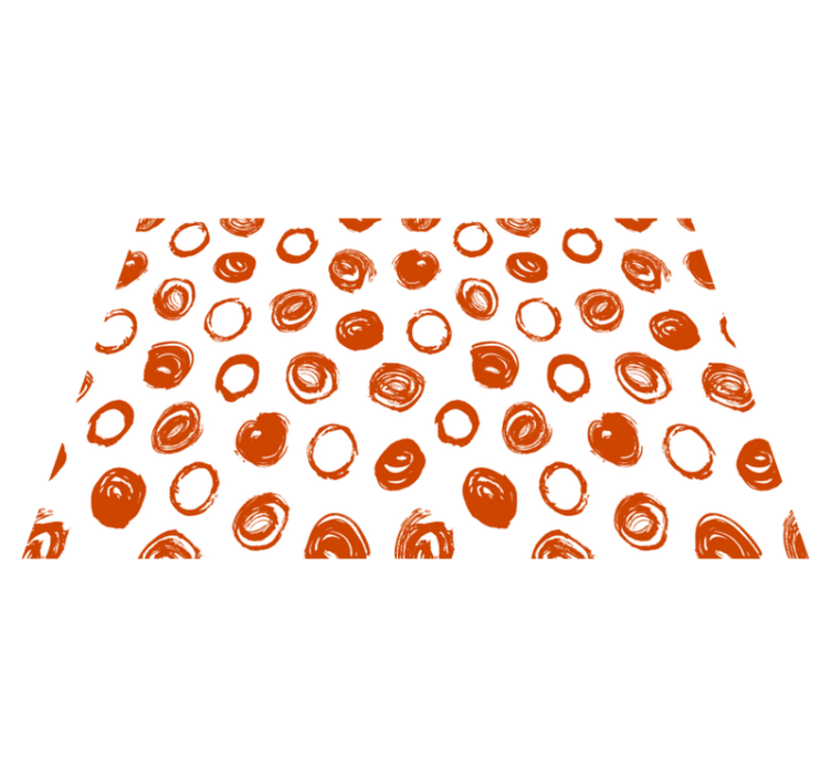 Circular brushstroke pattern teksturna pogrinjek - TenStickers