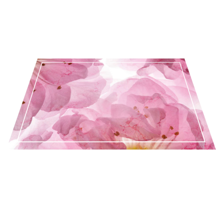 Soft floral pattern elegantna pogrinjek - TenStickers