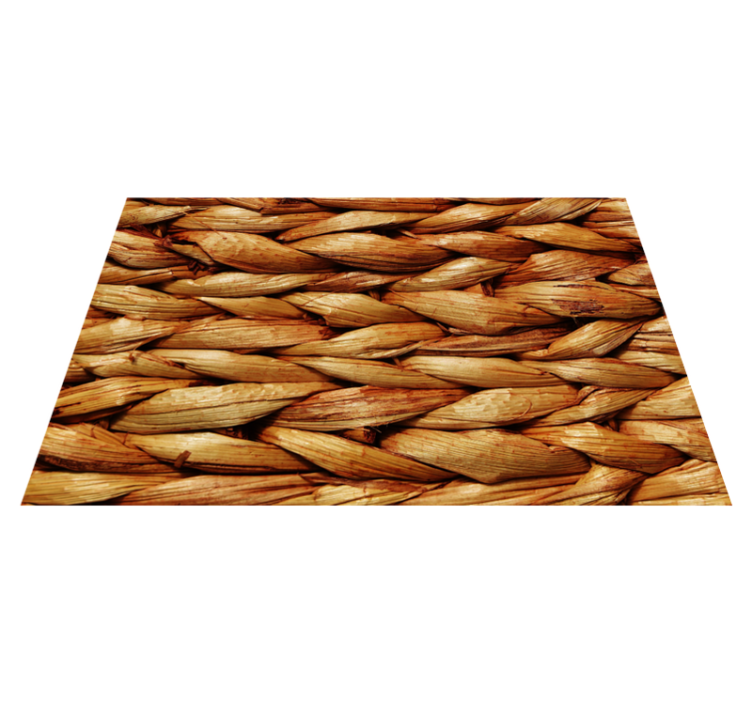 Braided natural mat teksturni pogrinjek - TenStickers