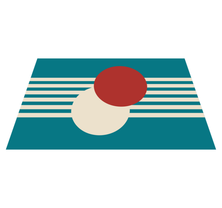 Abstract colorful shapes sodobne prtne obloge - TenStickers