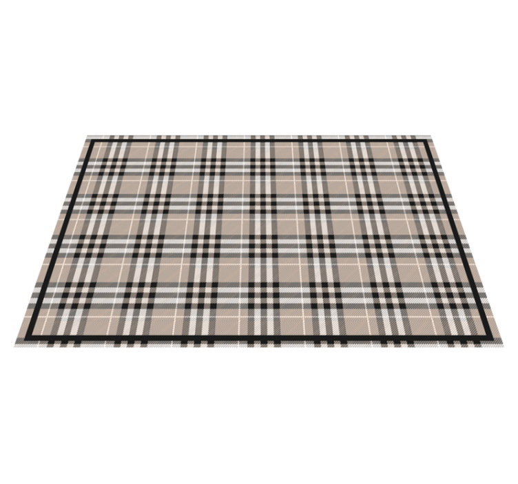 Classic plaid pattern teksturni pogrinjek - TenStickers