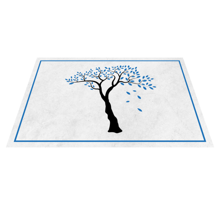 Elegant tree motif izvirna jedilna podloga - TenStickers