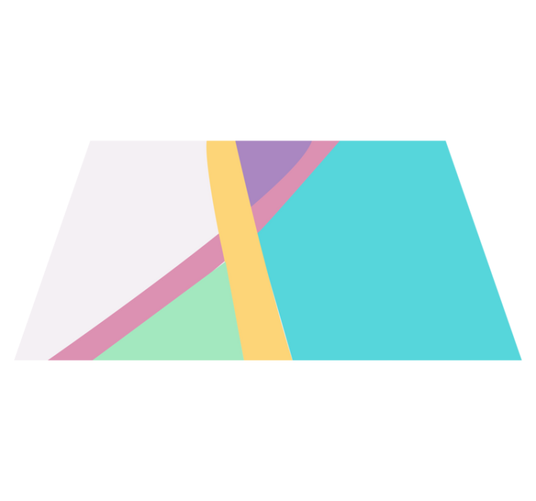 Abstract colorful layering sodobna podloga - TenStickers