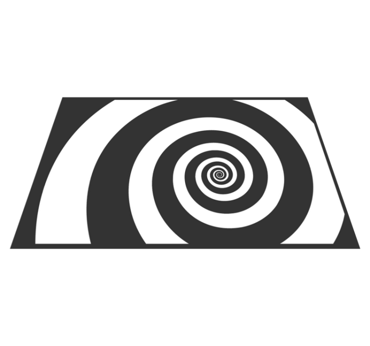 Spiral optical effect teksturna pogrinjek - TenStickers